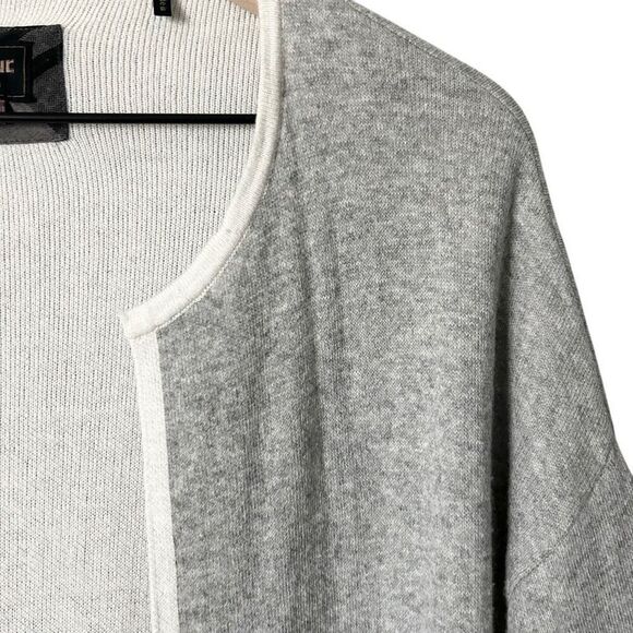 Barbour Bowmore Knit Longline Cardigan Cotton Wool Blend Patch Pocket Size Small - Picture 3 of 9